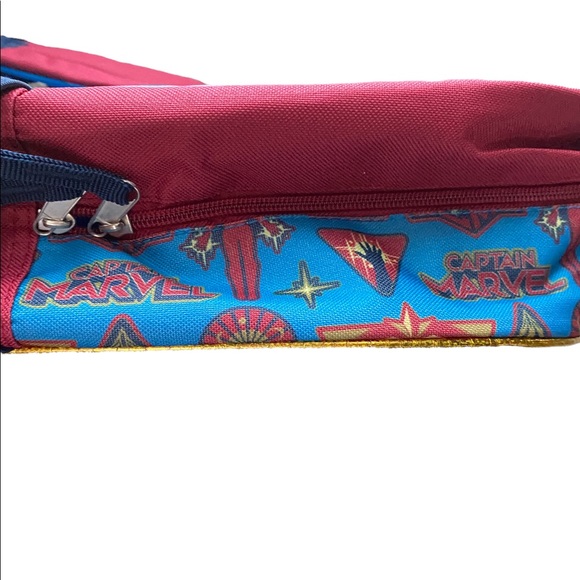 Marvel Avengers Captain Marvel Backpack NEW - Picture 8 of 10